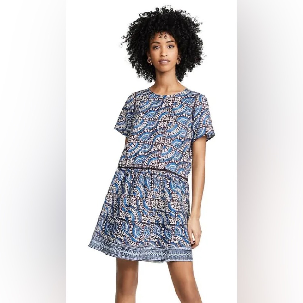 Sea New York Luella Day Dress floral cotton oversized lightweight women’s size 4